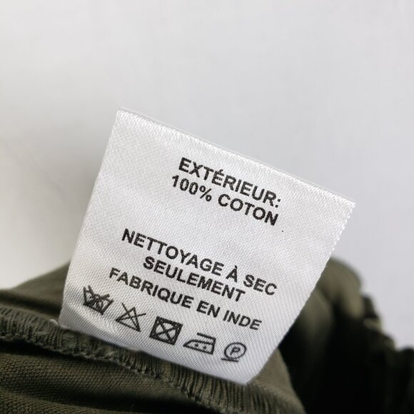 Sea New York Olive Green Cropped Pants - Picture 12 of 15